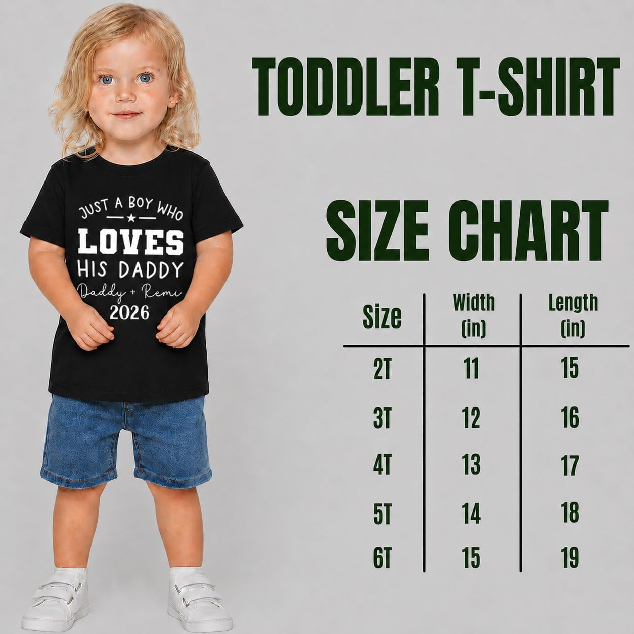 Personalized Love His Dads First Father's Day Shirt - Image 5